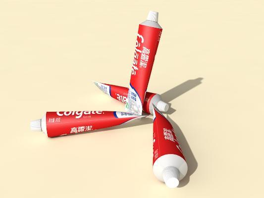 现代风格牙膏