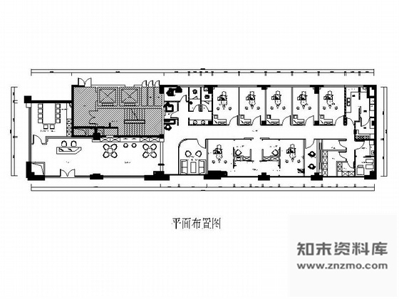 施工图原创现代简洁口腔门诊医院装修施工图