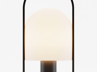 带提手的圆顶灯具