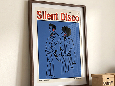Silent Disco设计感挂画挂画