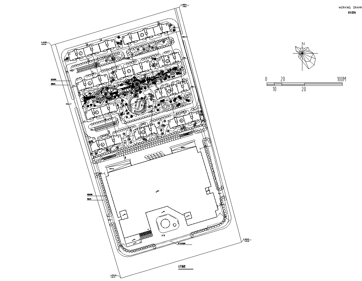 [上海]华侨城建筑施工图设计（欧陆风格）