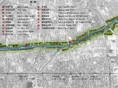 [北京]河道生态走廊景观规划设计方案 休闲景观 湿地公园