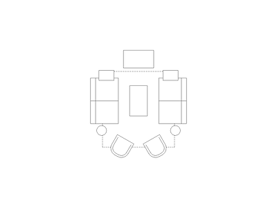 沙发 户型优化专用平面图块版本