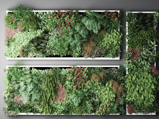 现代绿植墙 墙 植物墙