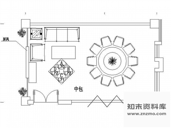 施工图小餐包装修图