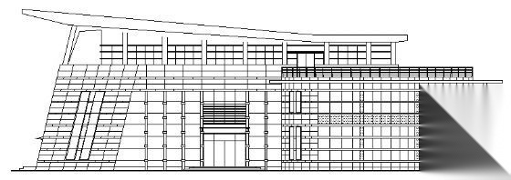 中山市某三层办公楼建筑施工图纸