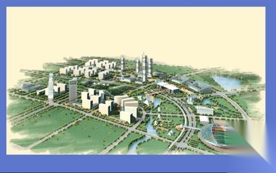 [宁波]某中心区概念性规划评价及核心区城市设计 规划设计