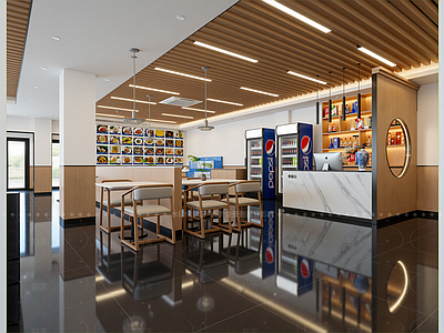 新中式快餐店
