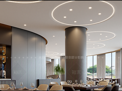 现代酒店餐厅