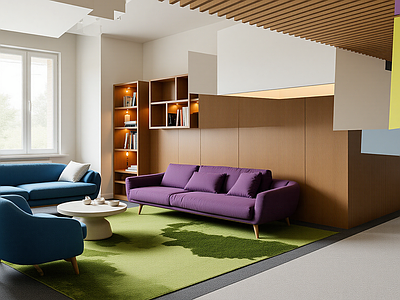 现代幼儿园内部