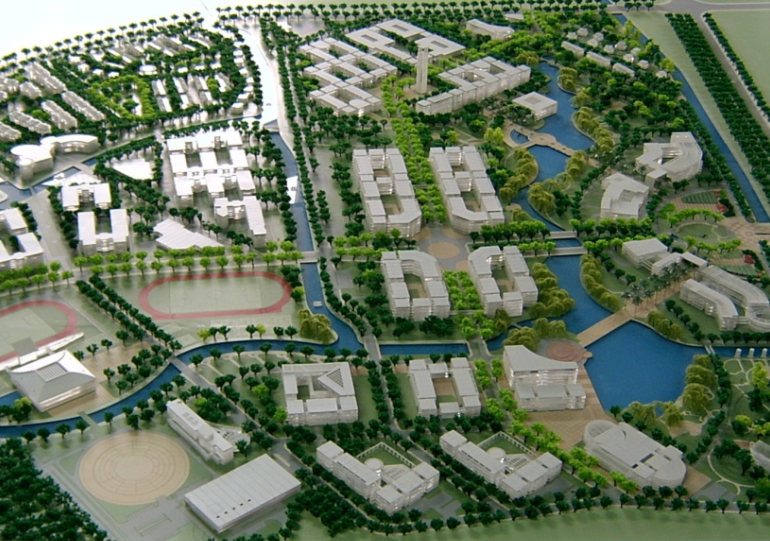 [上海]同济大学汽车学院规划及建筑设计方案文本 规划设计