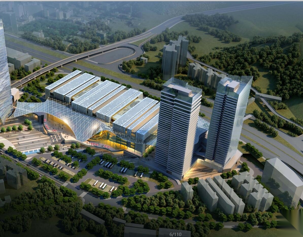 广东 某城市现代风格综合体建筑方案文本 包含PDF CAD