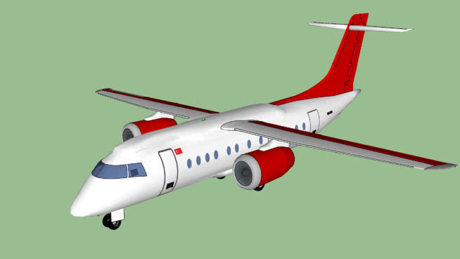 土耳其喷气客机TrJET TR J 328 飞机 客机 翼