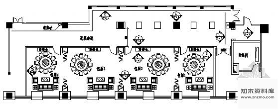 施工图武夷山酒店宴会厅装修竣工图