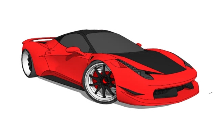 法拉利458 natdesign widebody