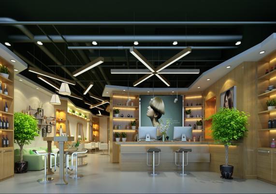 现代美容理发店