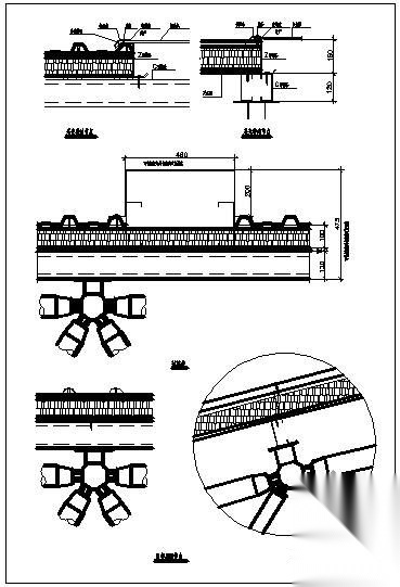 某网架屋面节点构造详图 节点