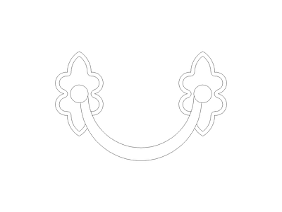 现代五金管件现代五金管件门把手膨胀螺栓管件弯头门锁施工图 拉手