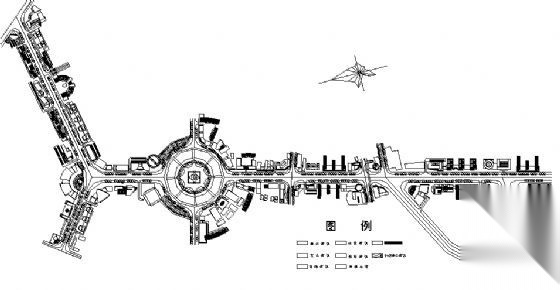 仁寿县一环路街景规划设计方案 商业景观