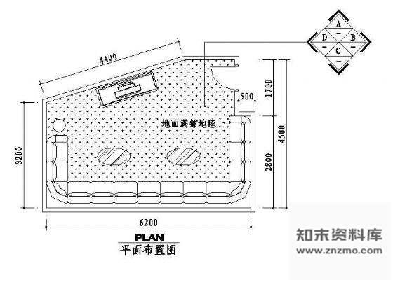 施工图ktv包房装饰装修图