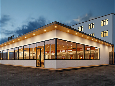 新中式餐饮建筑