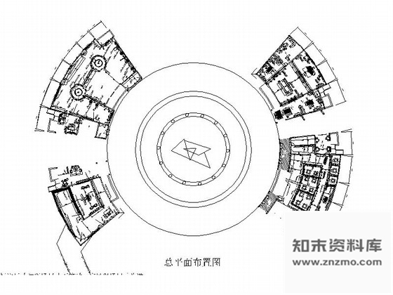 施工图安徽文化展示广场室内装修图