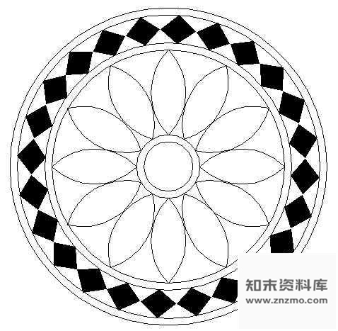 图块/节点铺地花纹图块28