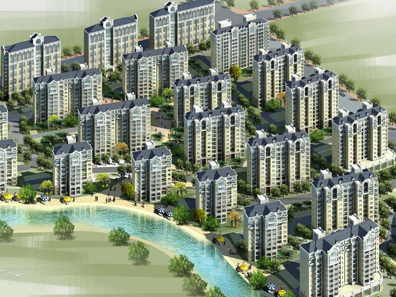 [上海]张江高科苑简欧居住区规划建筑方案文本