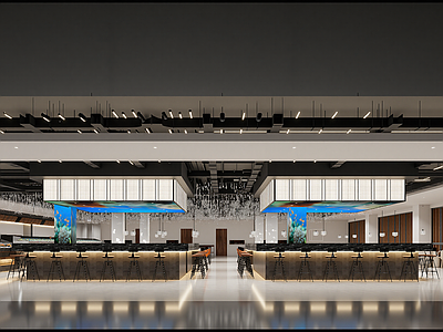 新中式自助餐厅