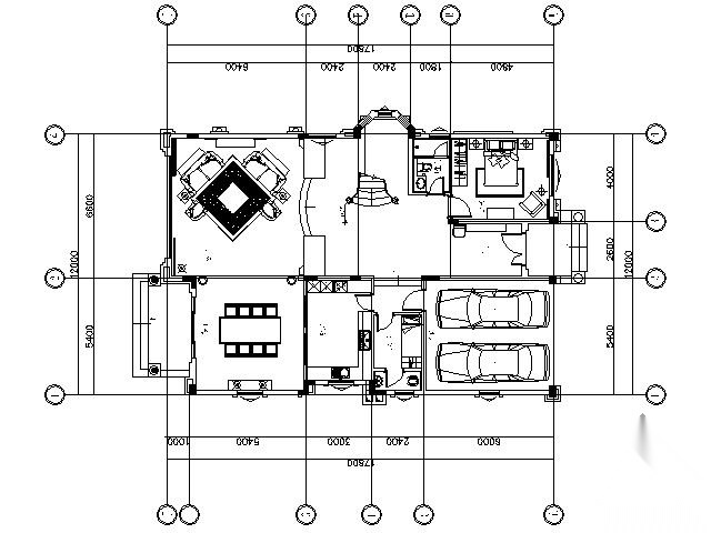 [广东]美式新古典别墅施工图（含效果）