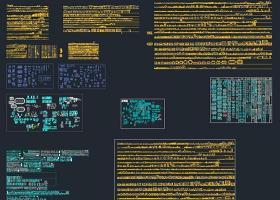 CAD平面图库 平面图块