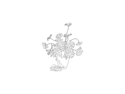 花 花瓶花卉绿植装饰摆件图块