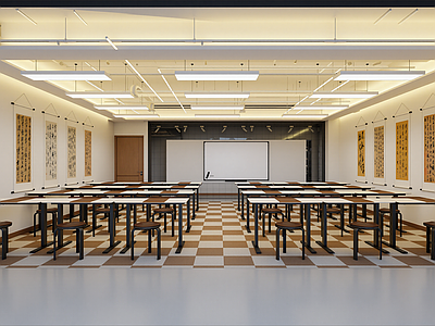 新中式教室