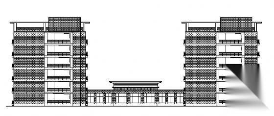 漯河中学新建校区六层宿舍楼建筑结构水电施工图