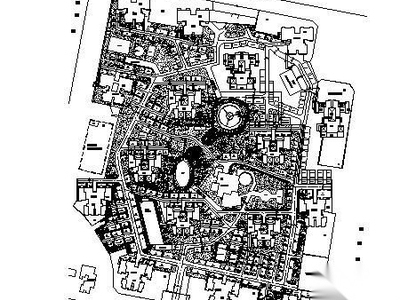 某小区施工图汇总 居住区景观