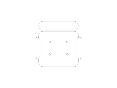 沙发 高品质椅子块平面图