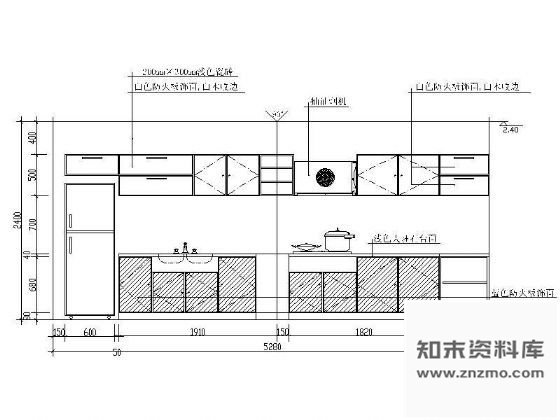 图块/节点厨房立面图Ⅱ