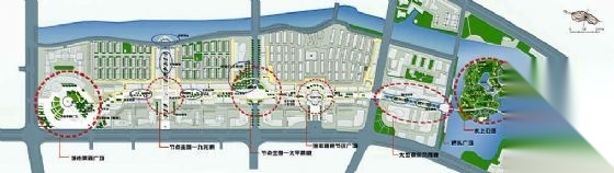 温岭步行街景观设计方案 景观 规划设计
