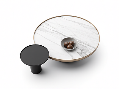 大理石台面茶几