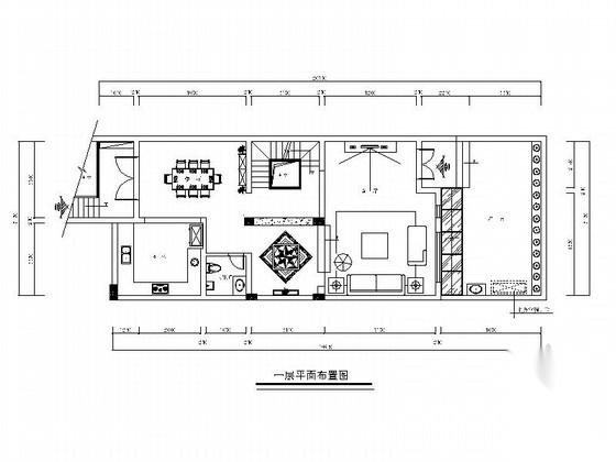 [宜兴]欧式风格五层别墅住宅CAD施工图