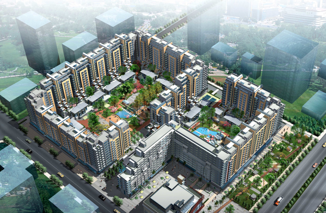 [成都]金色家园建筑方案文本