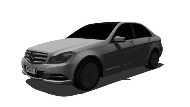 梅赛德斯-奔驰（w204 c300；2011年至2014年） 跑车 汽车 汽车轮 旅行轿车 赛车