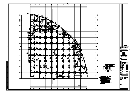 南昌某商业街建筑结构全套图纸