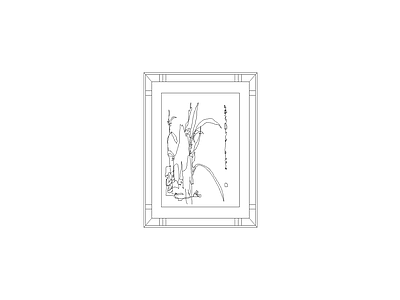 陈设类立面挂画 挂画