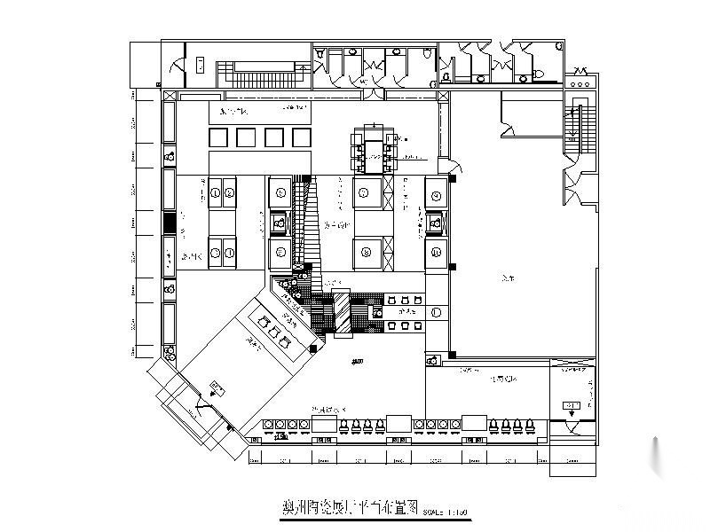 某陶瓷展厅装修图(含效果)