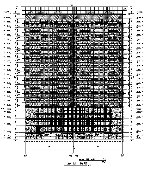 [江苏]知名设计院高层住宅及商业建筑设计施工图（含水...