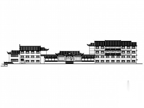 重庆 某中式度假山庄建筑施工图