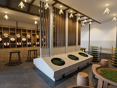 新中式茶叶店