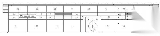 佛山市顺德区某汽车展厅建筑施工图