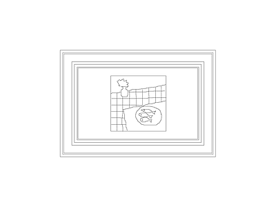 背景墙 现代家具图块别墅家具图块施工图